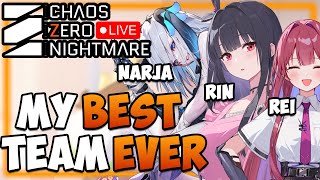 🔴MY BEST TEAM EVER - Rin x Rei x Narja - Help / Q&A I Chaos Zero Nightmare