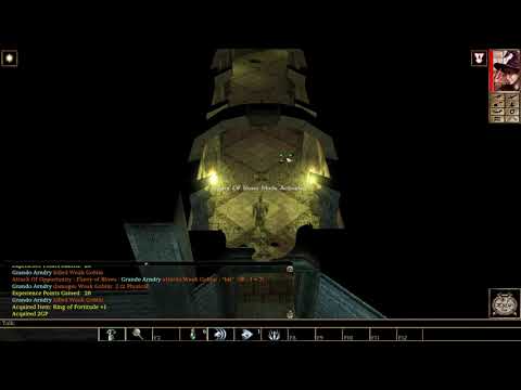 Neverwinter Nights EE Very difficult solo hc permadeath shifter - part 1 First couple levels