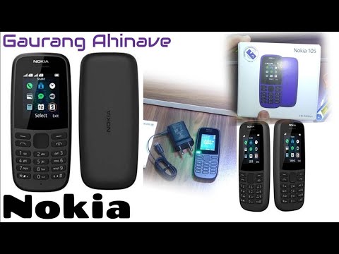 NOKIA 105 2019 (Dual SIM, Black)