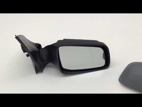 Fits Vauxhall Astra 1998-2004 Door Wing Mirror Electric Heated Primed Driver Side video