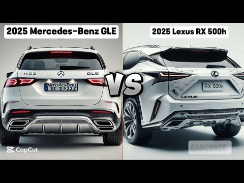 "2025 Lexus RX 500h 🆚 2025 Mercedes-Benz GLE: The Ultimate Luxury SUV Showdown