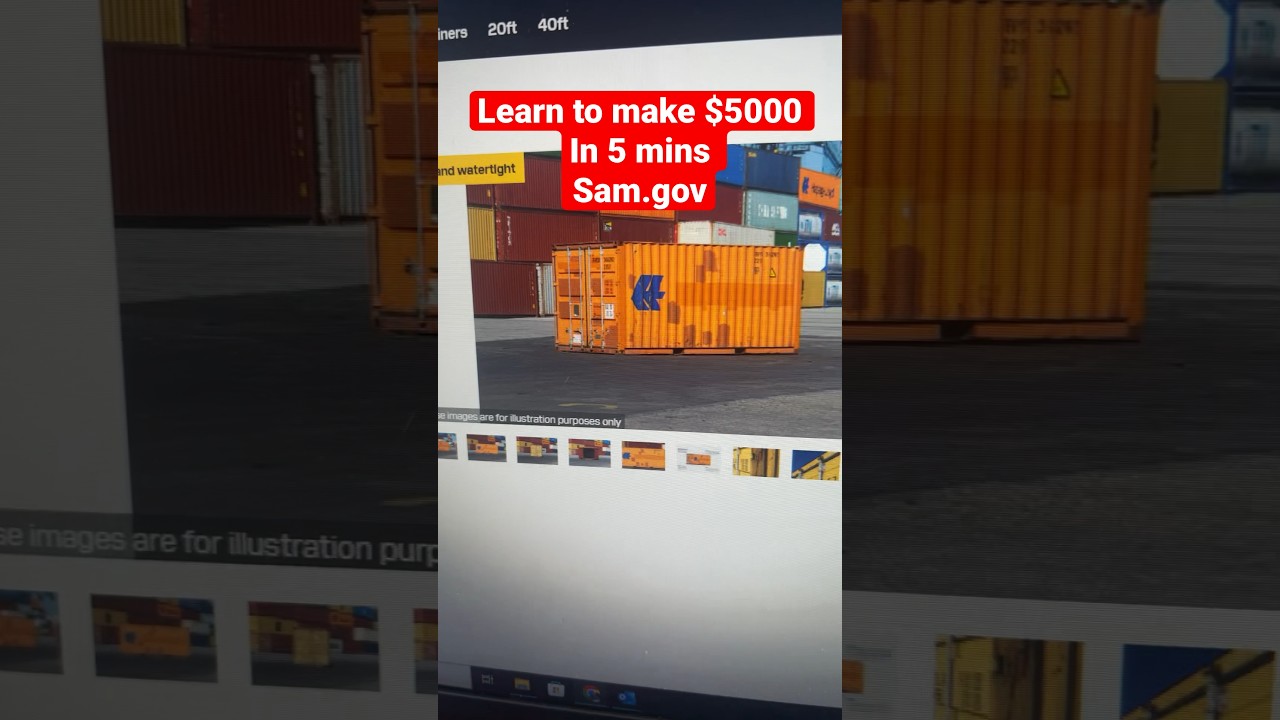 Work from home with Sam.gov #governmentcontracts #middleman