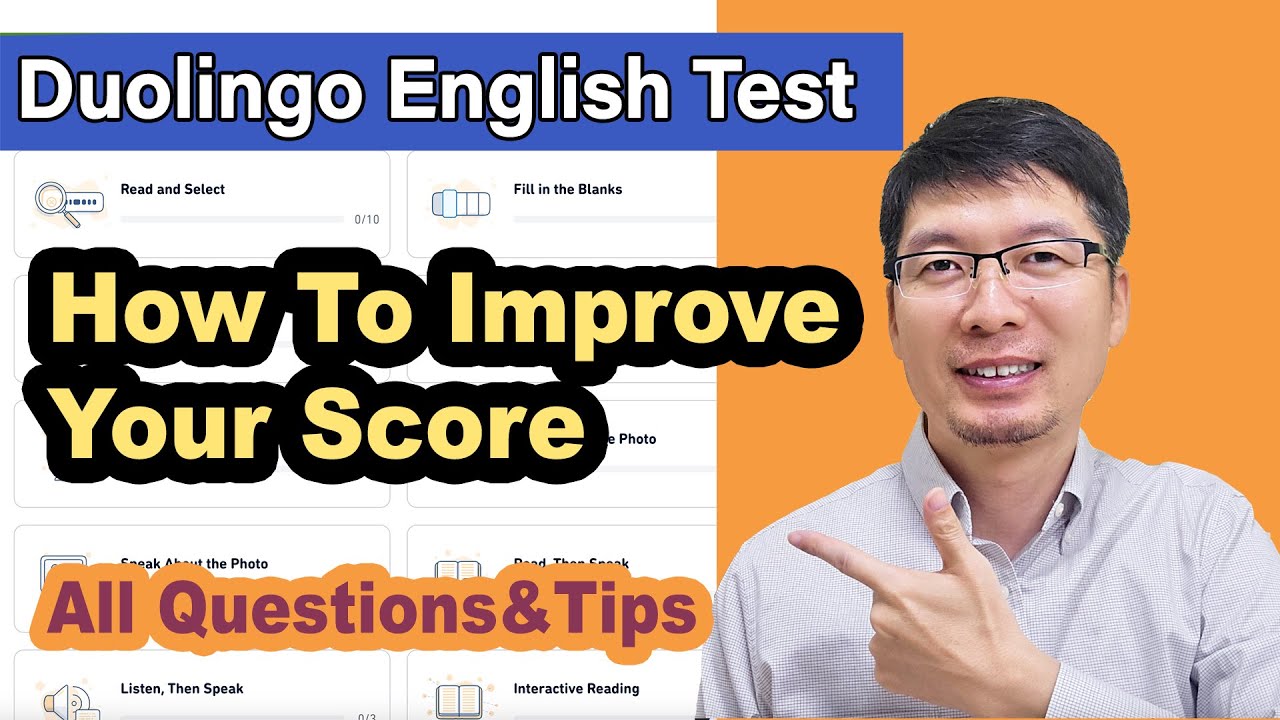 How to Improve Your Score on the Duolingo English Test| All Question Types&Tips