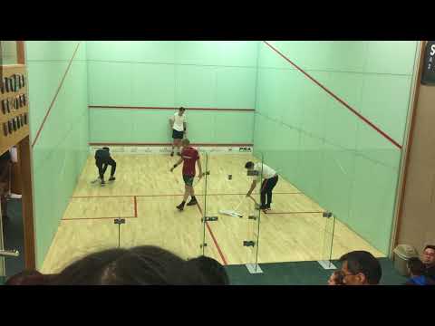 HK SQUASH OPEN 2017 MEN QUALIFYING DRAW ROUND 2: Joel Makin VS Adrian Waller GAME 1