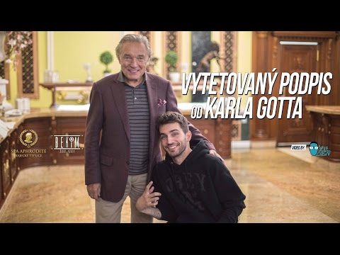 BEKIM - VYTETOVANÝ PODPIS OD KARLA GOTTA