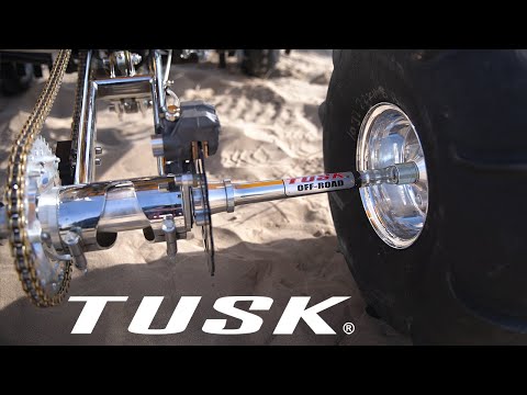 How To Install the Tusk Adjustable Width Racing Axle on a Yamaha Blaster 200