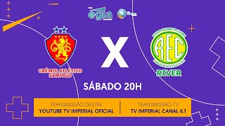 CAMPEONATO RORAIMENSE 2026 - GRÊMIO ATLÉTICO SAMPAIO x RIVER ESPORTE CLUBE