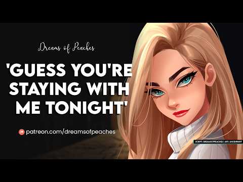 Sleep In My Bed, Stupid ♡ [Friends to lovers] [Staying over] because of the [Storm] [Confession]