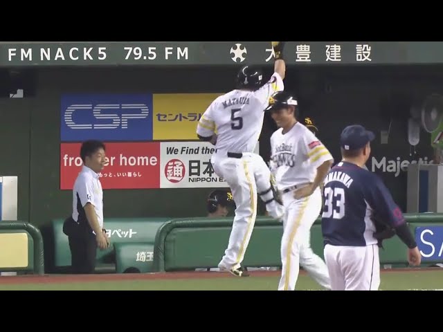 【6回表】相性抜群‼ ホークス・松田 2試合連続となるホームランを十亀から放つ‼ 2019/9/1 L-H