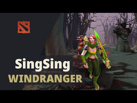 SingSing plays Windranger Dota 2 Full Game
