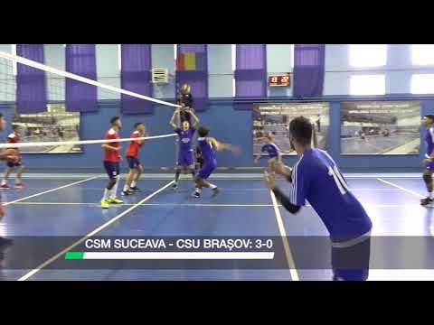 SPORT  CSM Suceava – CSU Brașov: 3-0
