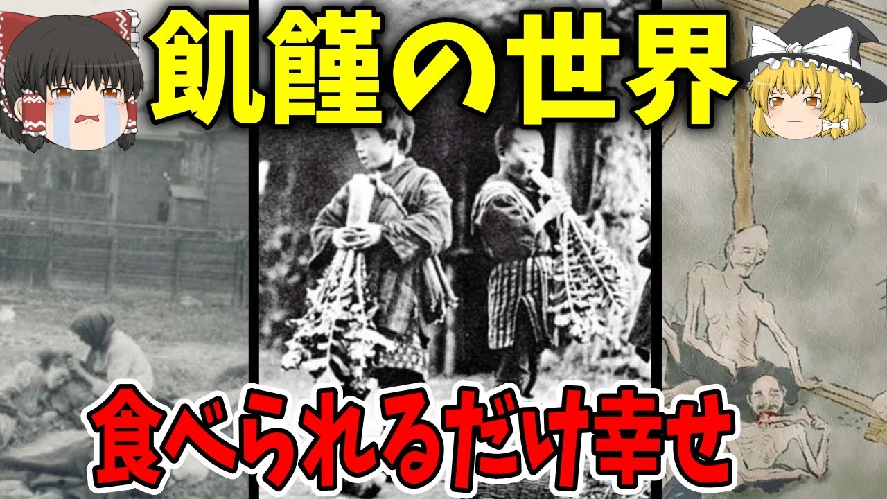 【睡眠用】現代では考えられない壮絶な飢饉の世界【歴史】