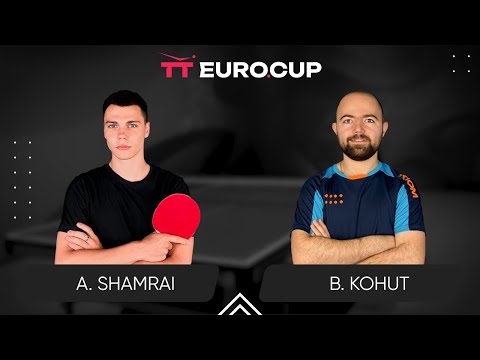 19:40 Andrii Shamrai - Bohdan Kohut 27.06.2024 TT Euro.Cup Ukraine Elite. TABLE 3
