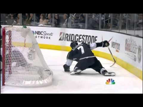 Steve Bernier Boarding on Rob Scuderi. June 11th 2012