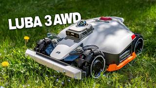 LUBA 3 AWD Robot Lawn Mower: No Wires, No RTK Installation!