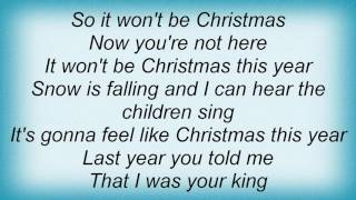 Smokie - It Won&#39;t Be Christmas Lyrics