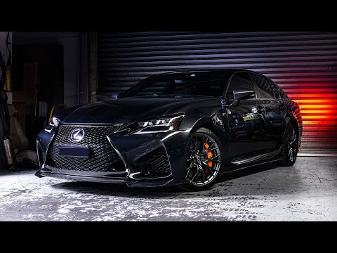 Toms Racing Exhaust install on Lexus GSF