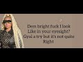 Nicki Minaj crocodile teeth remix verse only •lyrics .