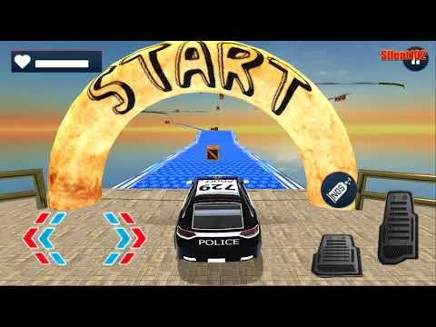 Police Mega Ramp Stunts: Impossble Car Stunts 3D Games #2 - Android Gameplay