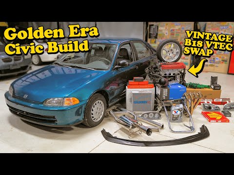 Nostalgia Honda Civic Build - Re-Living our Youth! | EP1