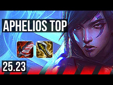 APHELIOS vs IRELIA (TOP) | 14/1/6, Godlike | EUW Master | 25.23