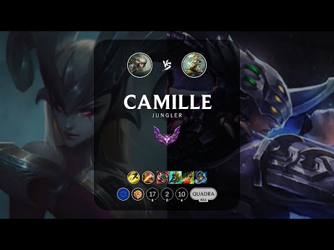 Camille Jungle vs Master Yi - EUW Master Patch 12.22