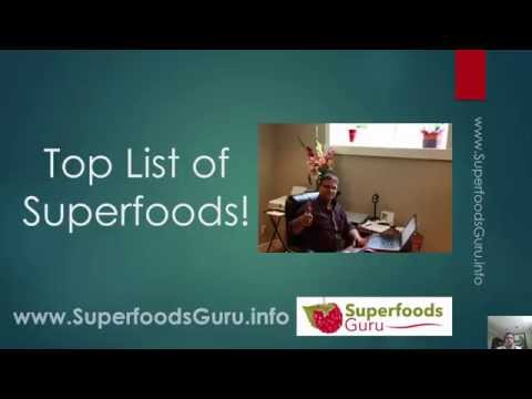 Top 50 Superfoods Printable List : Top Picked from our Experts