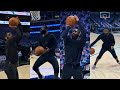Kyrie Irving FULL Pregame Workout Finishes At Rim Bag Work And Shooting In Playoffs