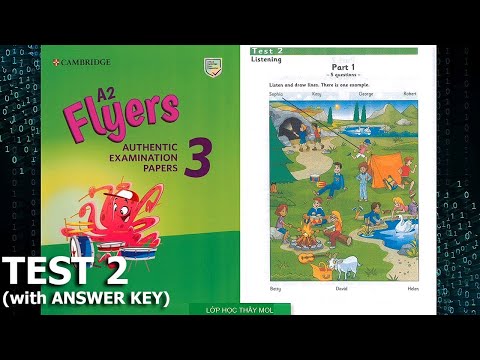 Flyers 3 TEST 2 - Listening Tests 2 | Lớp Học Thầy Mol