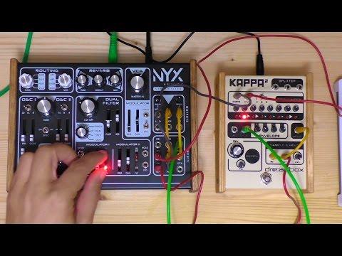 Dreadbox Kappa2 vs. NYX - New patches for the NYX (Riamiwo StudioVlog 35)