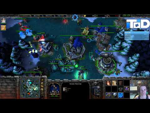 Warcraft III 2v2 #18 - ToD&Lucifer vs Human&Orc