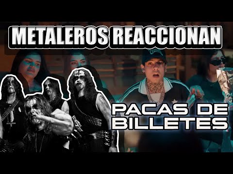 Metaleros Reaccionan | Natanael Cano - Pacas De Billetes