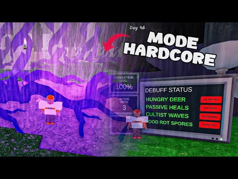 Tantangan Namatin Hardcore Mode ( Solo ) Di Game 99 Night In The Forest