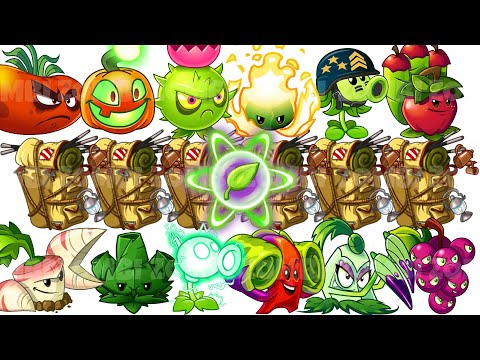 PvZ 2 All Plants With 1 Plant Food VS Imp Porter's Backpack - Who Will Win?