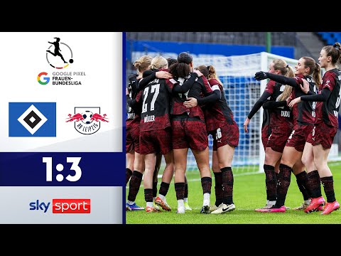 RB gewinnt umkämpftes Spiel! | Hamburger SV - RB Leipzig | Highlights - Frauen-Bundesliga 2025/26