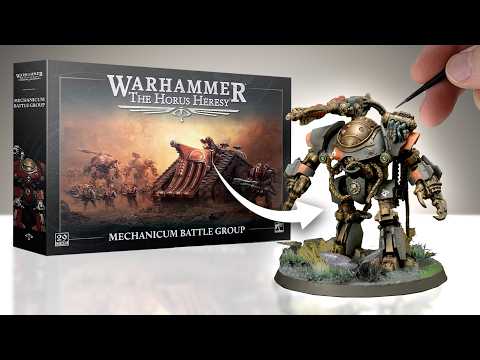 Kitbashing Custom BRAND NEW Dark Mechanicum for Horus Heresy!!