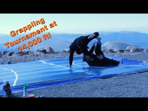 Jiu-Jitsu Tournament at 14,000 ft!