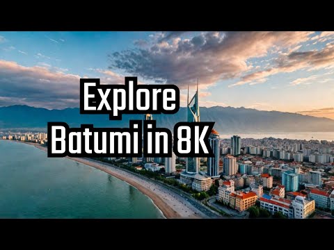 Batumi, Georgia 🇬🇪 in 8K ULTRA HD HDR Dolby Vision™ Drone Footage