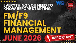 Everything you need to know before starting FM for June 2026 | Full Subject Roadmap & Strategy 🎓 |