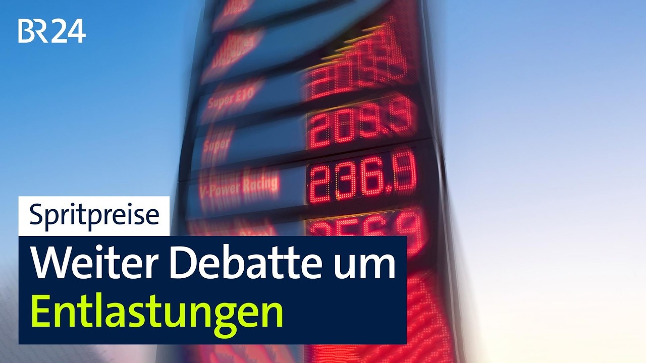 Spritpreise: Weiter Debatte um Entlastungen | BR24