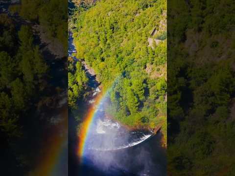 ​¿Viste alguna vez un ARCOÍRIS así? 🌈 Dique Los Molinos, Córdoba #shorts #DiqueLosMolinos