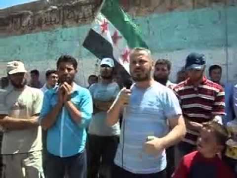 كلمة الشيخ أنس عيروط بمظاهرة جمعة "رمضان النصر سيكتب في دمشق" في قرية باتبو في ريف حلب