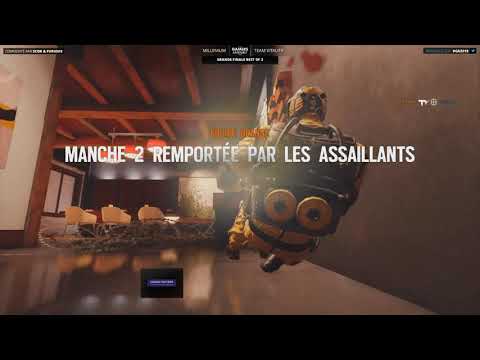 Millenium vs Team Vitality - Finale Rainbow Six: Siege #GA2018