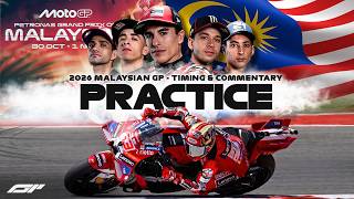 LIVE 🔴 | MotoGP - 2026 MALAYSIAN GP - SEPANG | PRACTICE | Timing & Commentary