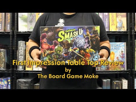 First Impression Table Top Review: Smash Up Big Geeky Box