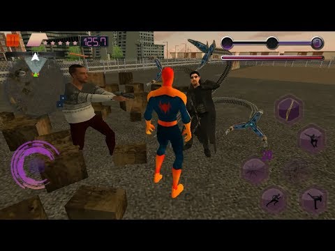 Flying Spider Hero Crime City Battle  | Amazing Spider Hero Fighting City - Android Gameplay