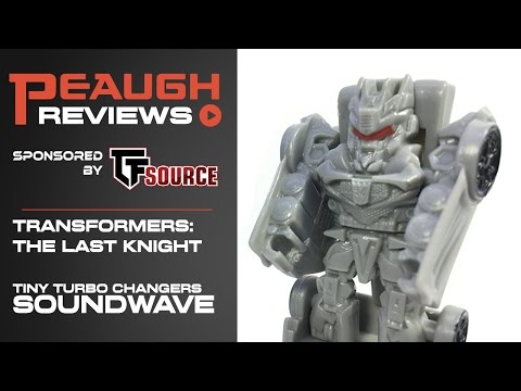 Video Review: Transformers Tiny Turbo Changers - SOUNDWAVE