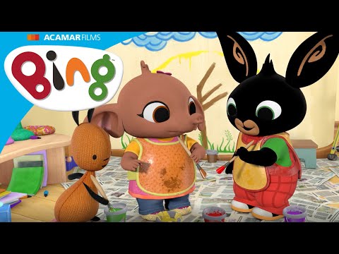 Bing and Sula are Painting a Rainybow! | Bing English