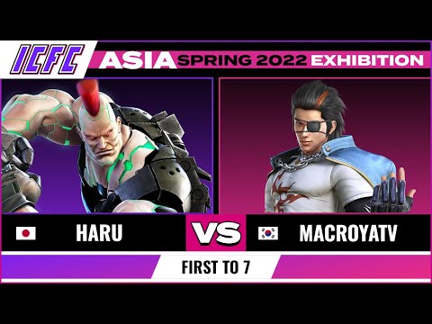 Haru (Jack) vs MacroyaTV (Hworang) ICFC TEKKEN Asia: Spring 2022 - Exhibitions