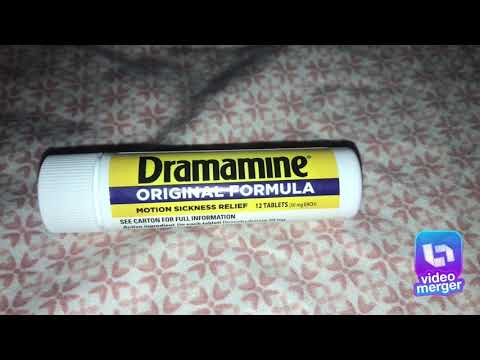 The best for motion sickness My experience with Dramamine